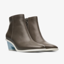 Camper Grey Ankle Boots Womens - Brooke Online Ireland | SBRPH3571